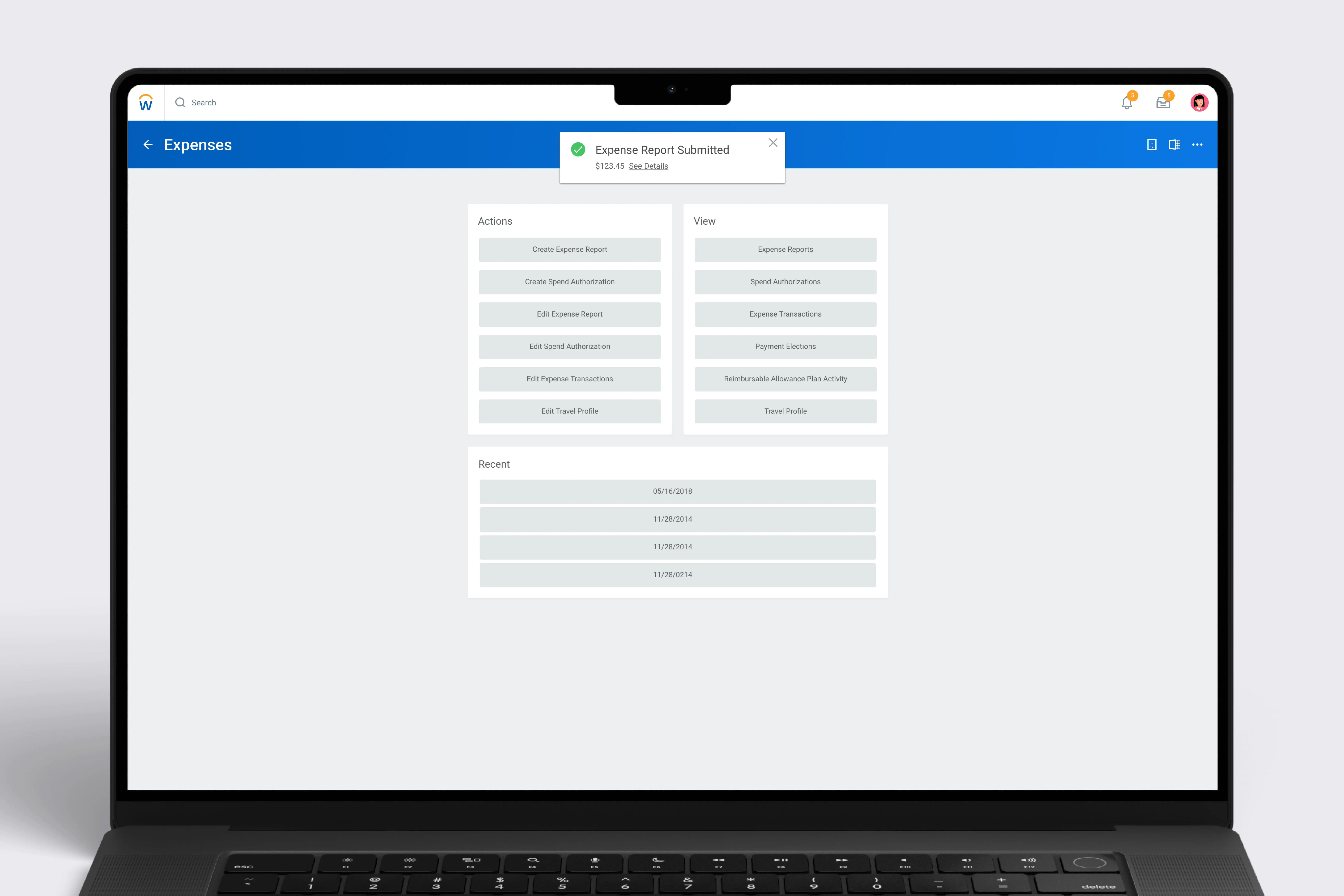 Confirmation experience redesign
