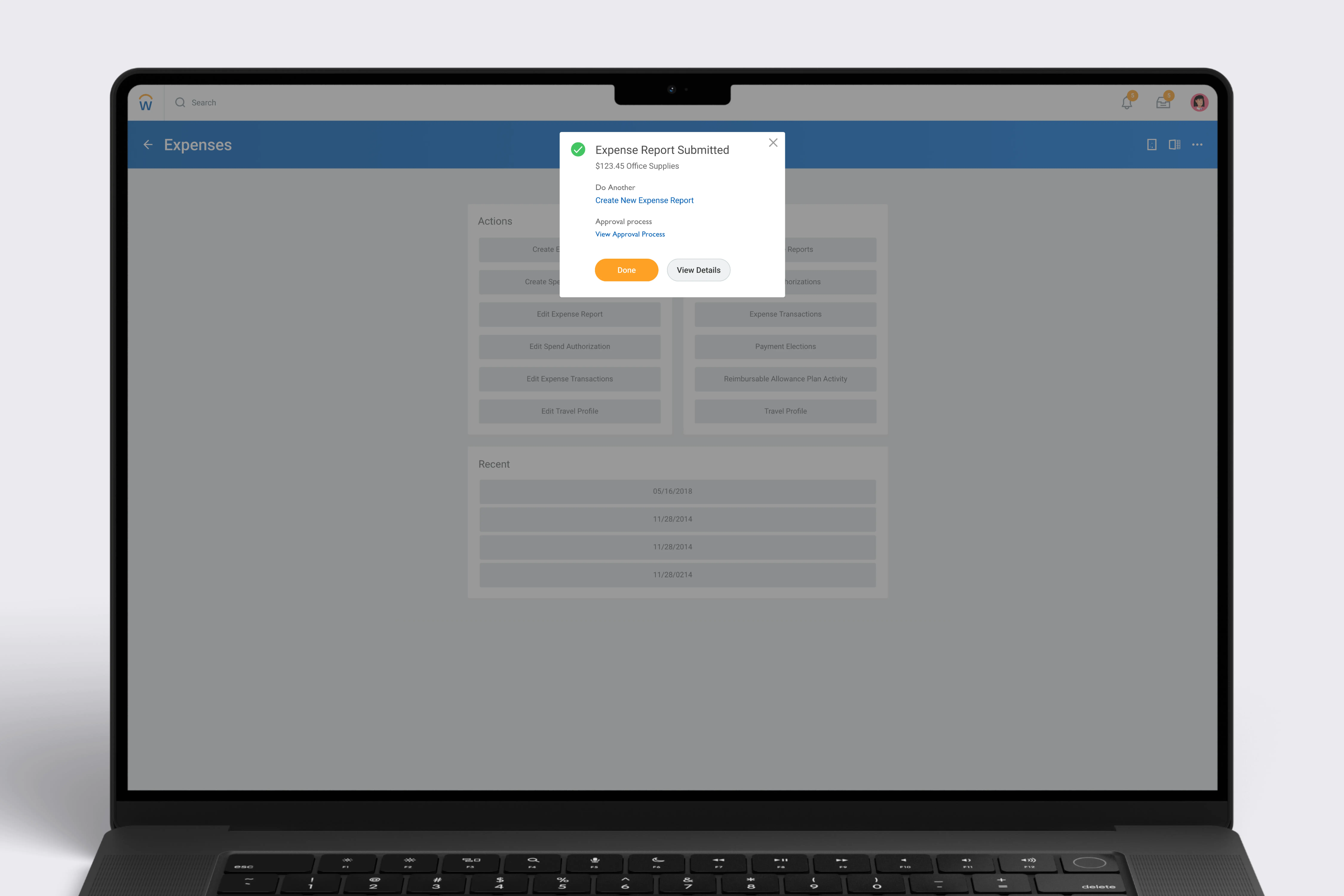 Confirmation experience redesign variant
